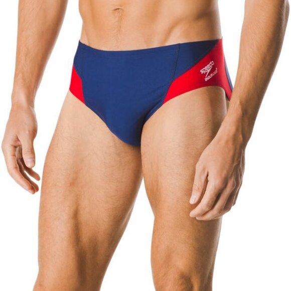 Men's Swimsuit Brief Endurance+ Splice Team Colors